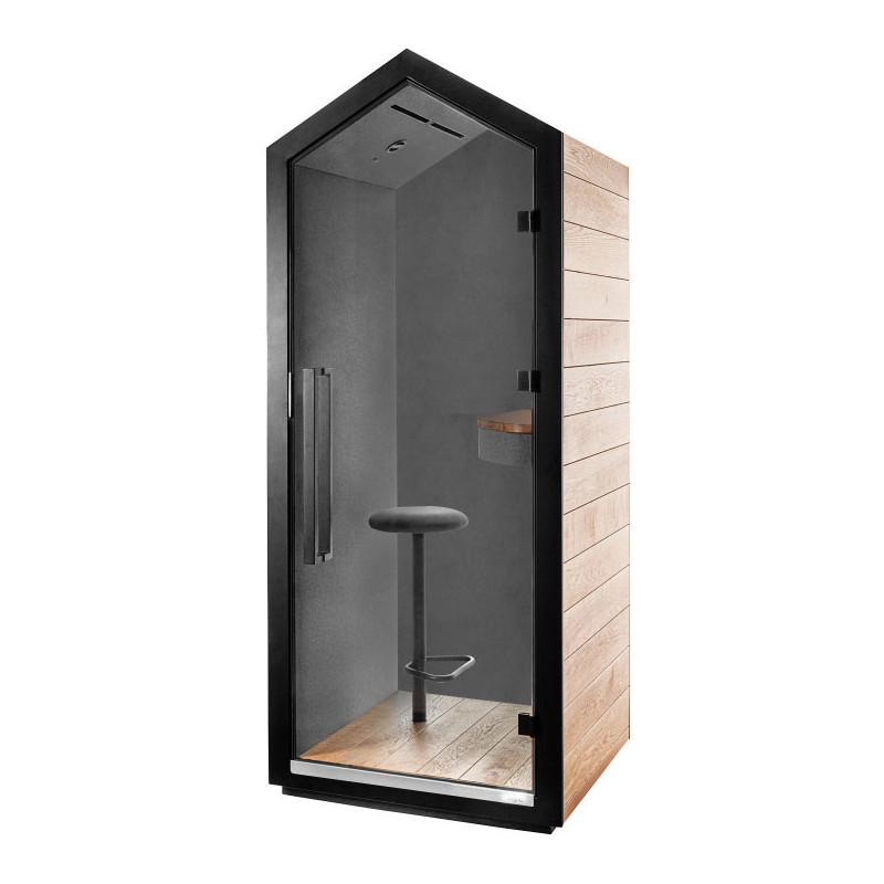 Cabine Acoustique Bois Individuelle CABANE